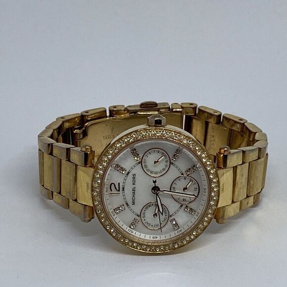 Michael Kors Parker MK5616 Womens Stainless Steel Analog Dial Quartz Watch EY892 - Picture 7 of 12